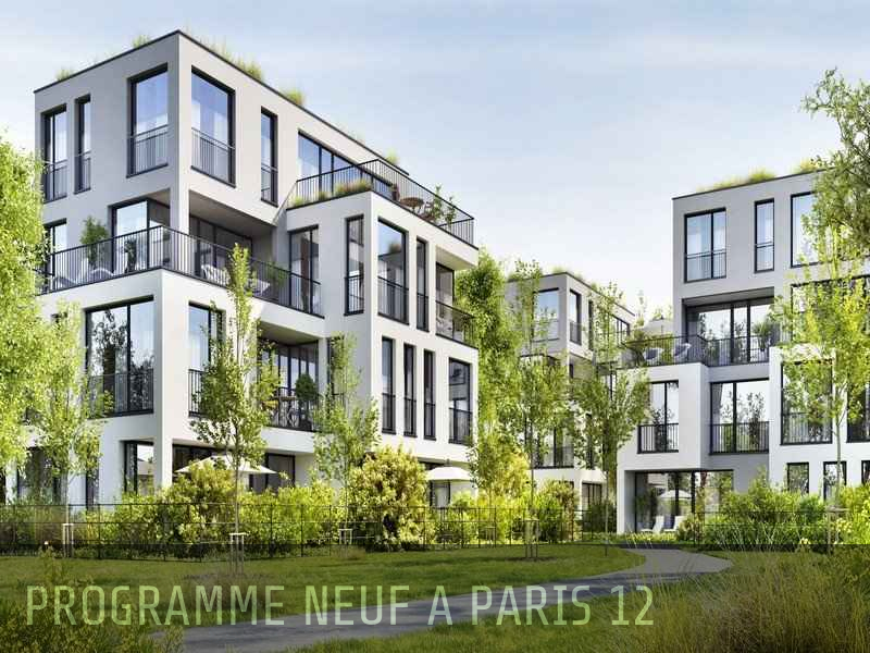 Programme neuf à Paris 12